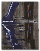 Benátský chodec II., 2007, 160x125 cm